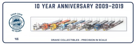WSI Drake; 10TH YEAR ANNIVERSARY NUMBER PLATE 4 - K200 DBT