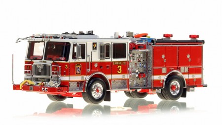 Fire Replicas D.C. FIRE & EMS SEAGRAVE CAPITOL ENGINE 3 - COLUMBIA (FR061-3)