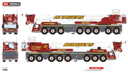 WSI Borger Cranes; LIEBHERR LTM 1650-8.1