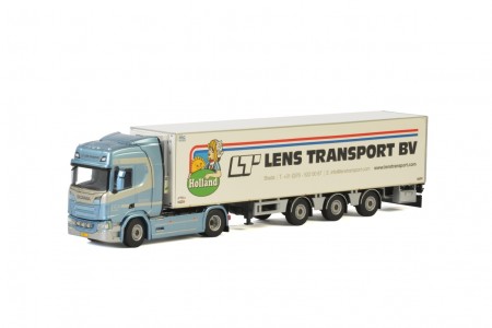 WSI Lens Transport; SCANIA R HIGHLINE CR20H 4x2 REEFER TRAILER - 3 AXLE (01-2538)