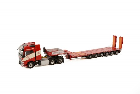 WSI COLONIA; VOLVO FH4 GLOBETROTTER 6X4 MCO-PX-6 AXLE WITH RAMPS (01-3581)