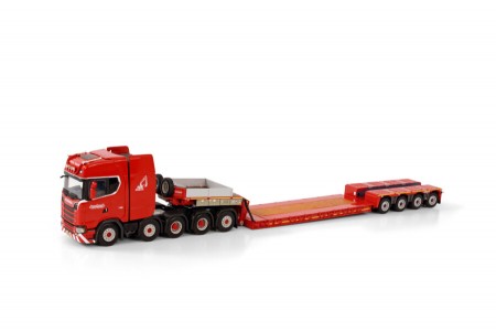 WSI Nooteboom Red Line; SCANIA S HIGHLINE CS20H 10X4 LOW LOADER - 4 AXLE