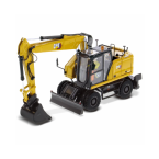 IMC Models Cat M318 Wheeled Excavator with Tools