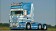 WSI Hans Lubrecht BV; SCANIA R4 TOPLINE 6X2 TWINSTEER CONTAINER TRAILER - 3 AXLE WITH 40FT REEFER CONTAINER